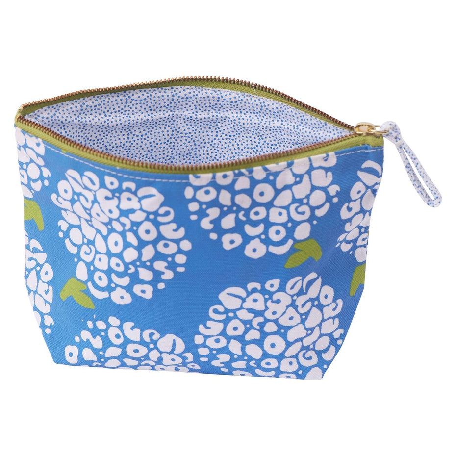 HYDRANGEA MEDIUM MAKEUP POUCH
