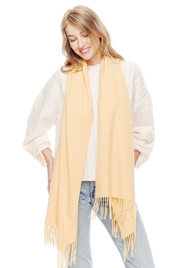 SUPER SOFT YELLOW SCARF
