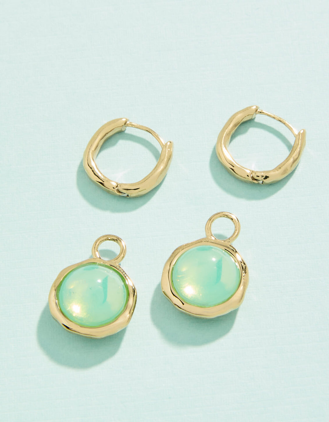 HARBOUR TOWN CONVERTIBLE HOOP EARRINGS