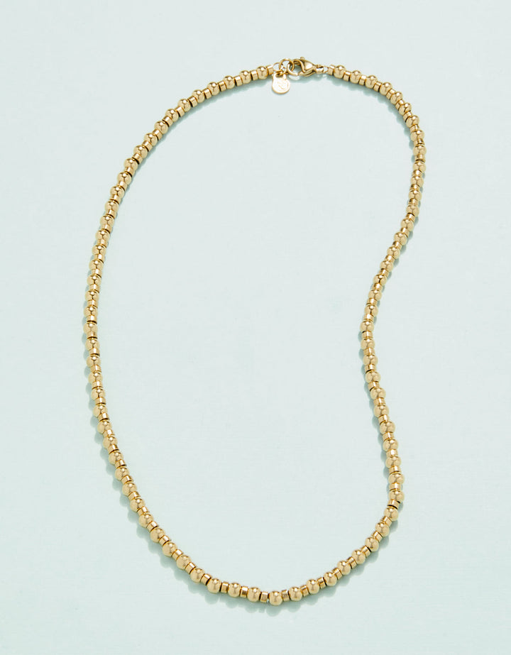 GOLD 4mm SHELTER COVE 16" NECKLACE
