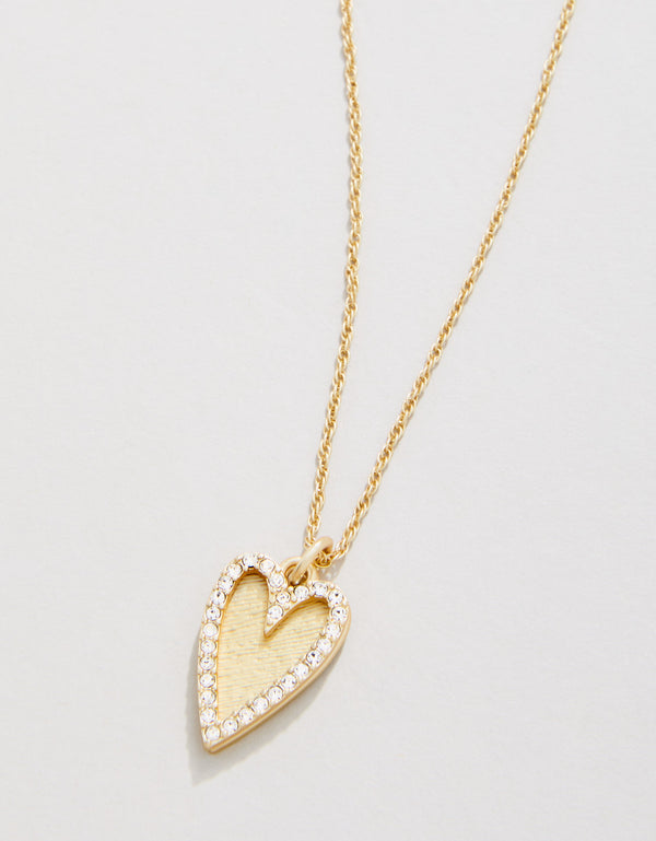 HAPPY HEART GOLD NECKLACE