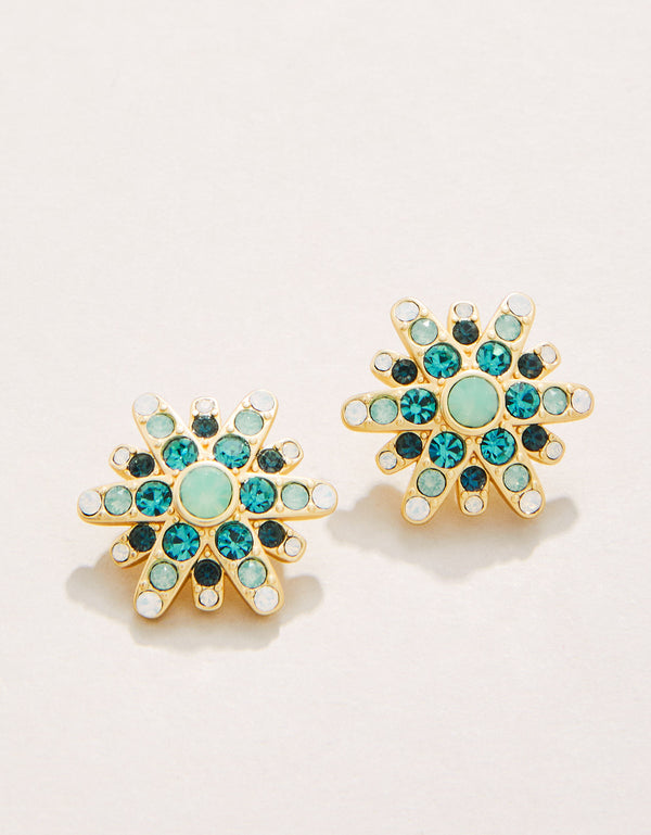 MYSTIC MOSS SEA FOAM EARRINGS