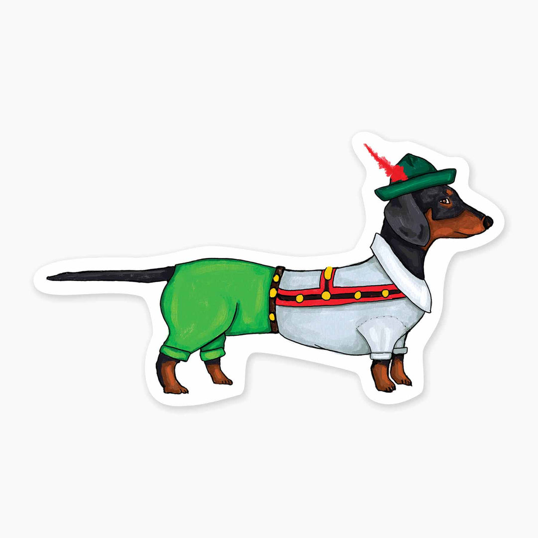 LEDERHUND STICKER