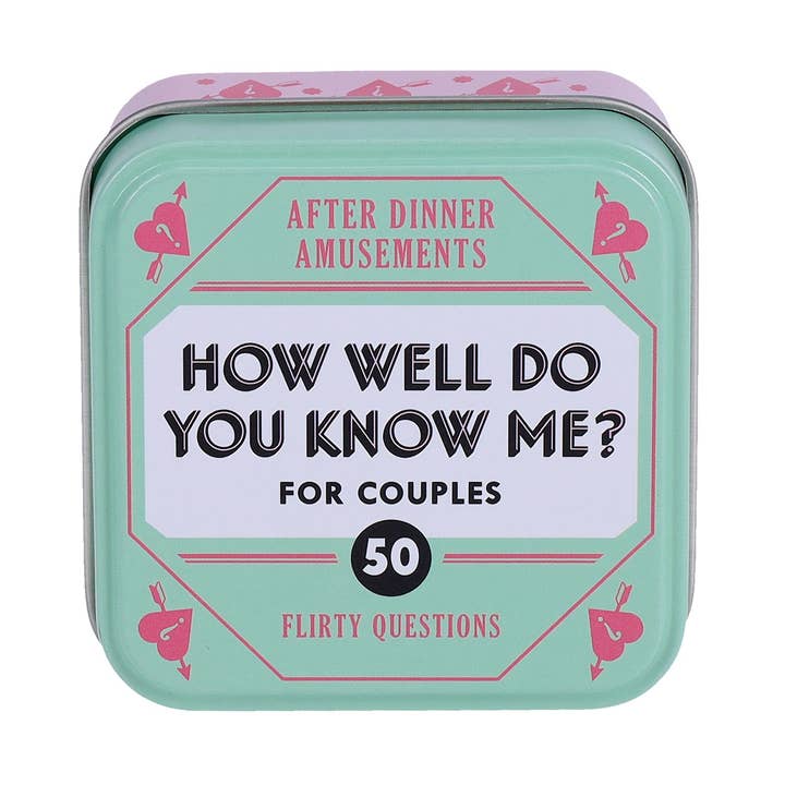 How Well Do You Know Me? For Couples