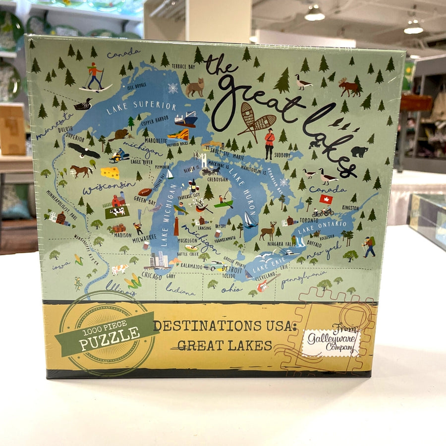 GREAT LAKES 1000 PIECE PUZZLE
