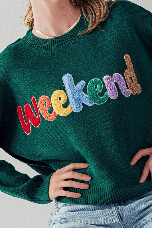 HUNTER WEEKEND SWEATER