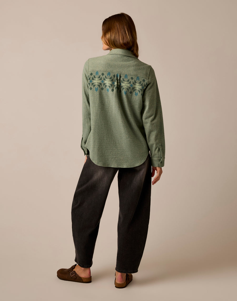 FAIRBANKS LAUREL MOTIF SUPERSOFT SHIRT
