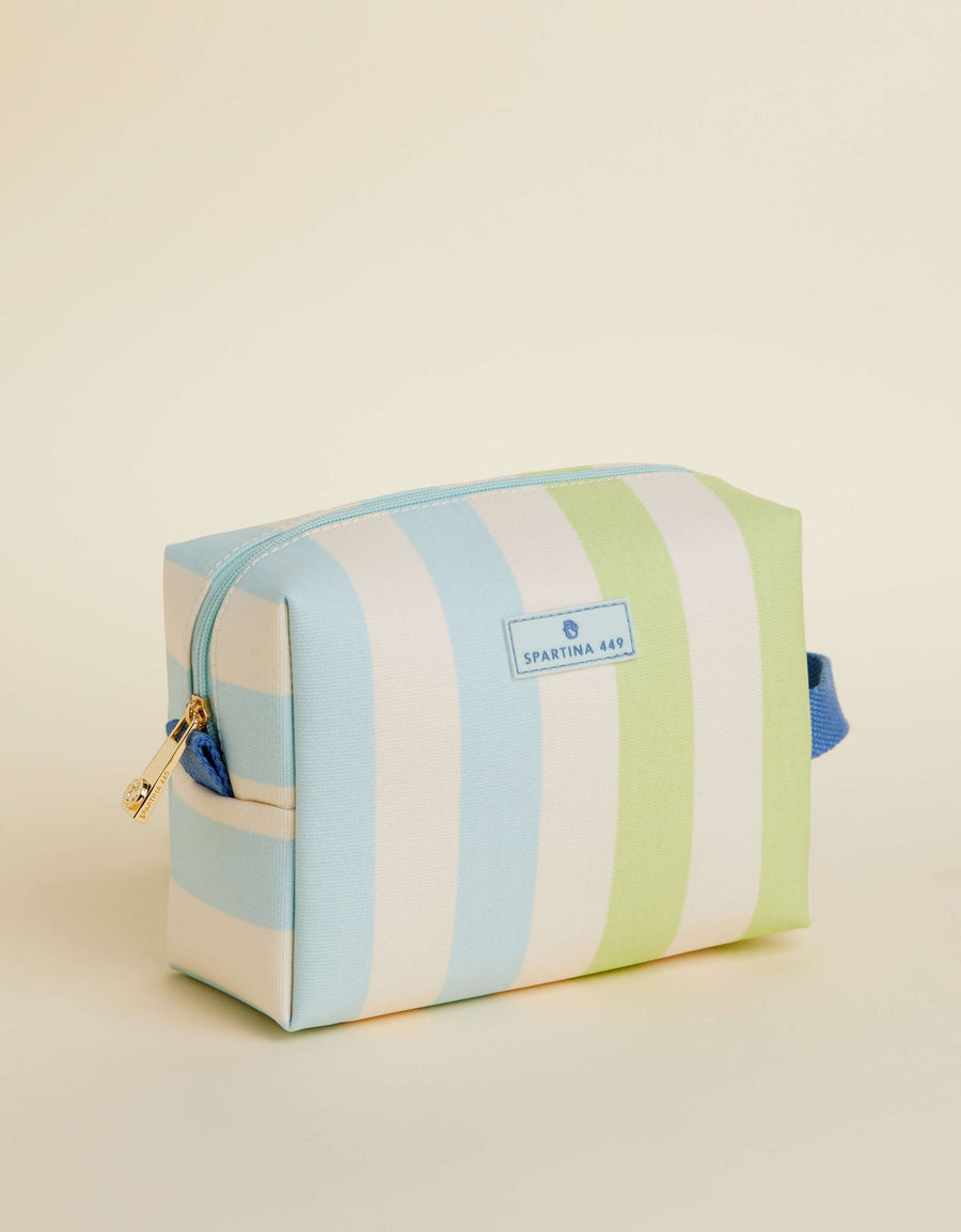 OVERBOARD STRIPE COSMETIC CASE
