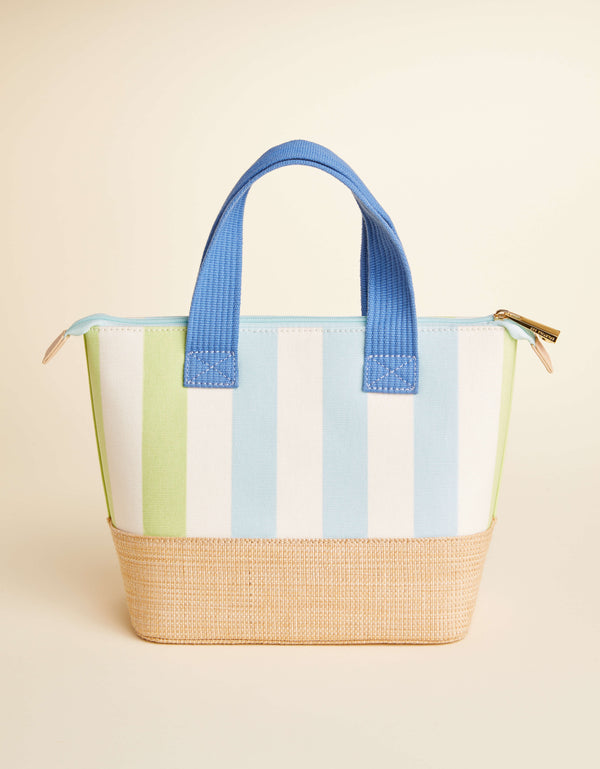 OVERBOARD STRIPE OUT TO LUNCH BAG
