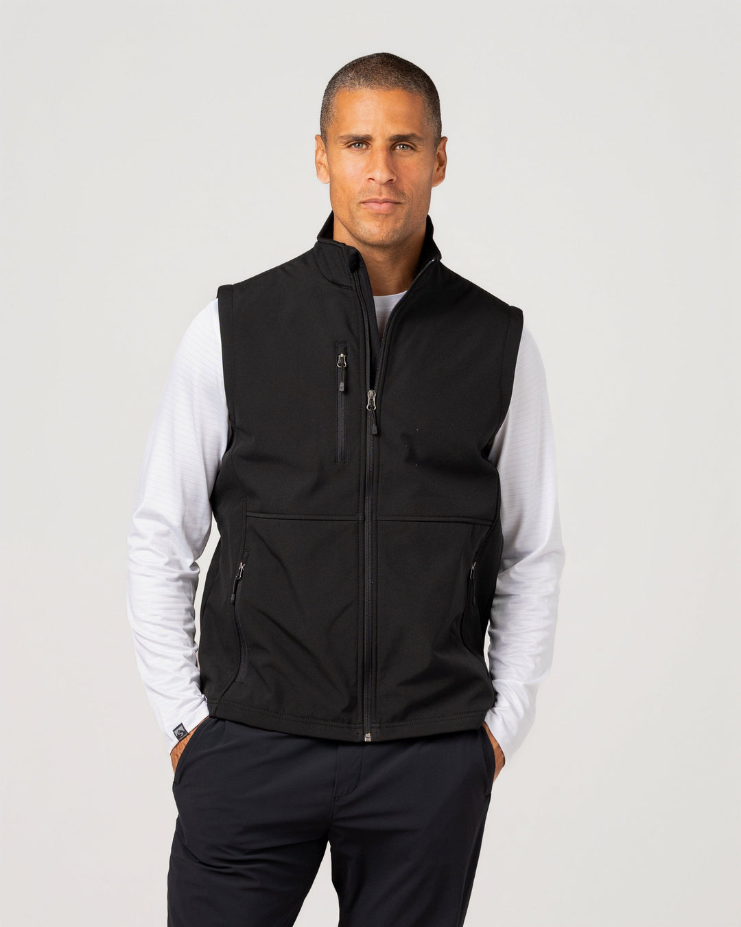 MEN'S JET BLACK TAILBLAZER VEST