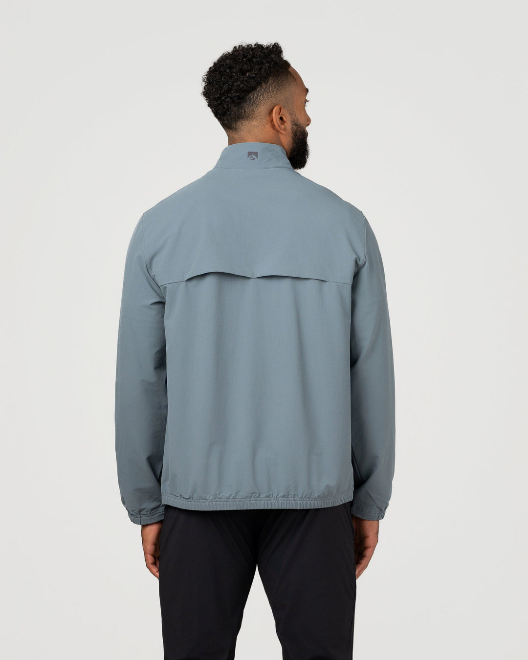 MEN'S GREYSTONE GRAY OUTDOER SUPR STRETCH PERFORMANCE PULLOVER