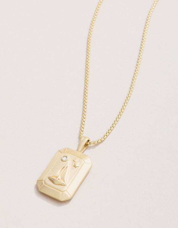 LITTLE SAILBOAT NECKLACE