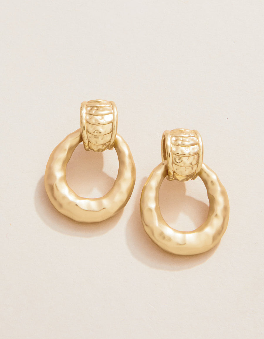 DEVAUL GOLD EARRINGS
