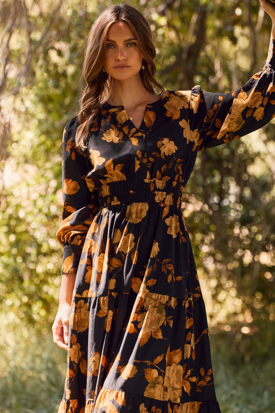 AUTUMN ELEGANCE MAXI DRESS
