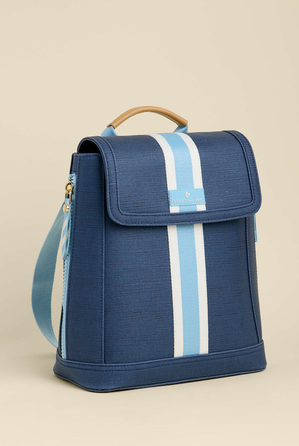 NAVY BLUE STRIPE ARMADA BACKPACK