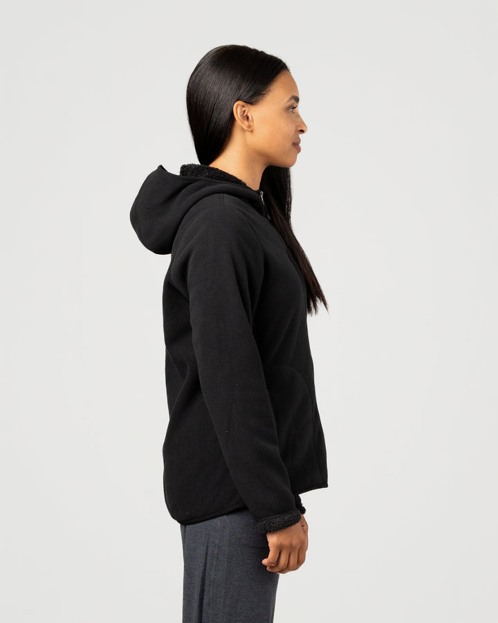 BLACK SUMMIT TEDDY FLEECE JACKET