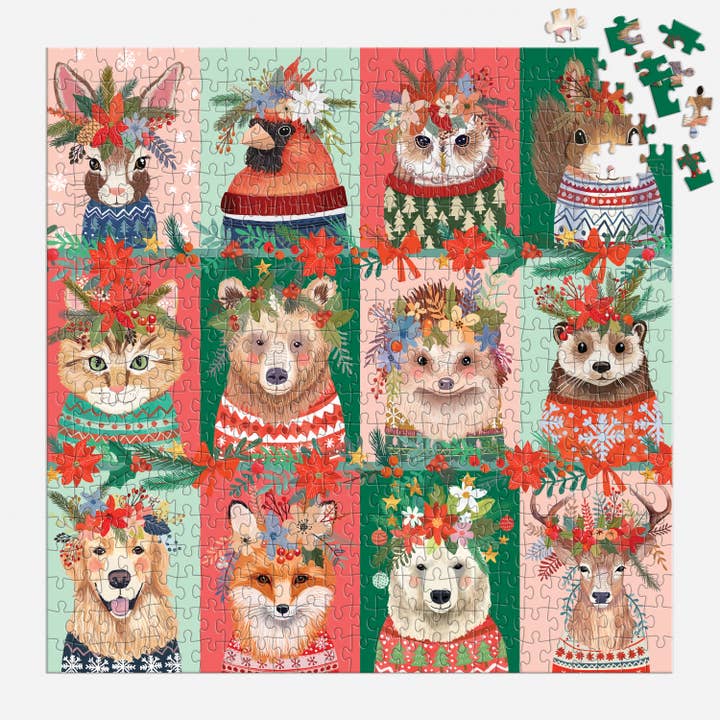 FURRY & BRIGHT 500 PIECE PUZZLE
