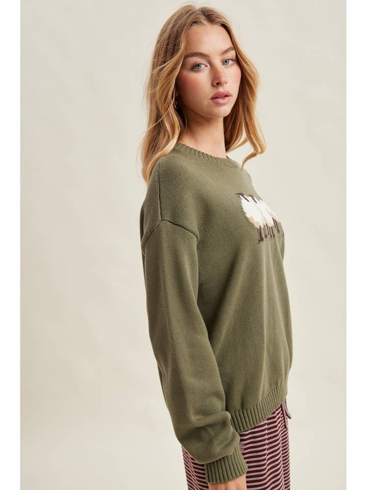 SHEEP TRIO CREWNECK SWEATER