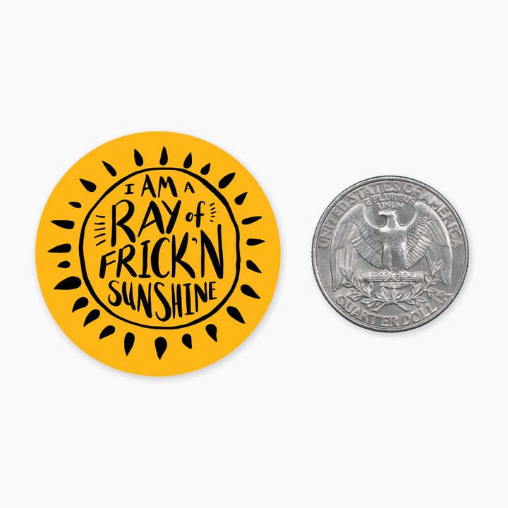 MINI FRICKI'N SUNSHINE STICKER