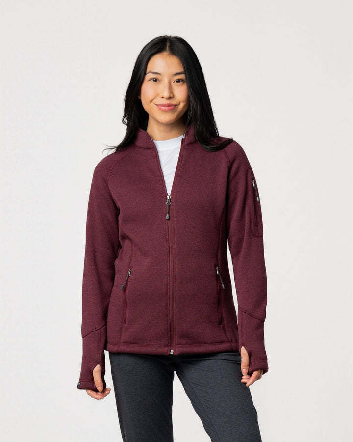 MAROON RED OVERACHIEVER JACKET