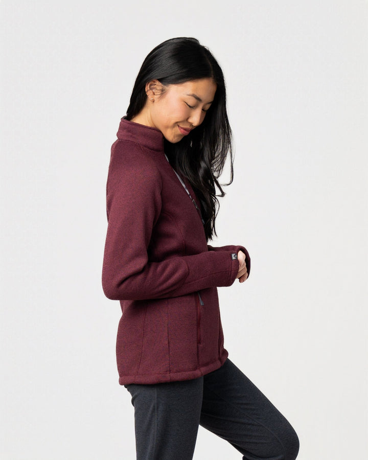 MAROON RED OVERACHIEVER JACKET