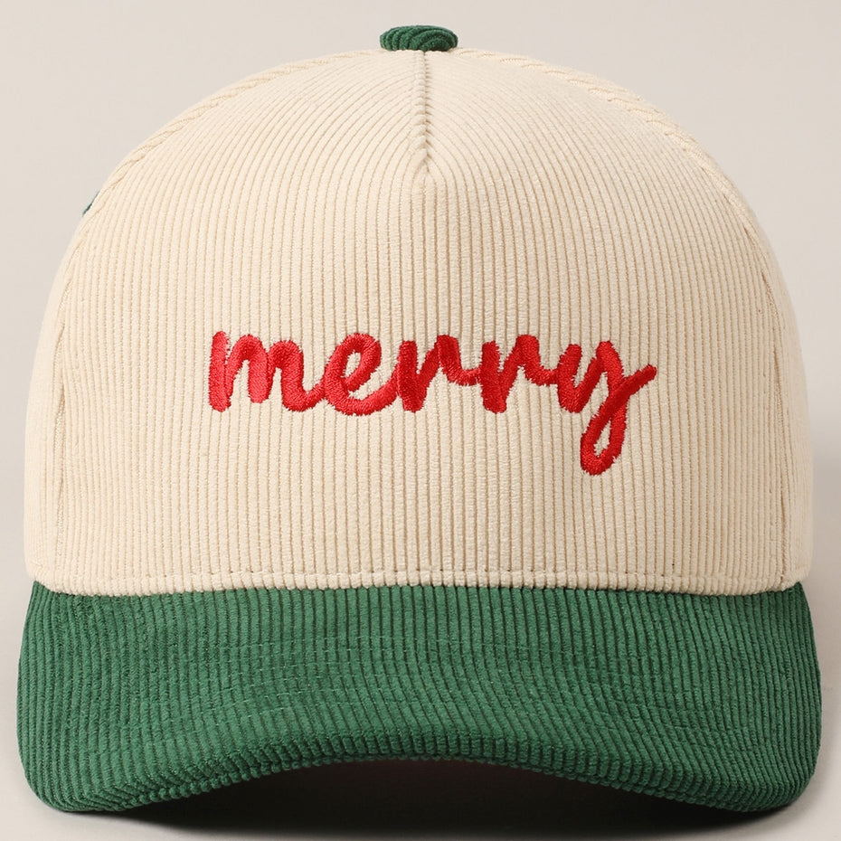 MERRY CORDUROY HAT