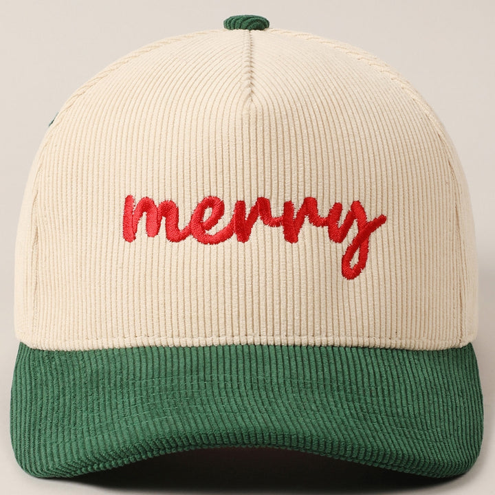 MERRY CORDUROY HAT