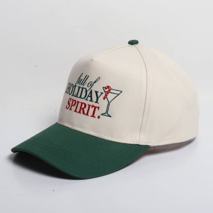 FULL OF HOLIDAY SPIRIT BASEBALL HAT