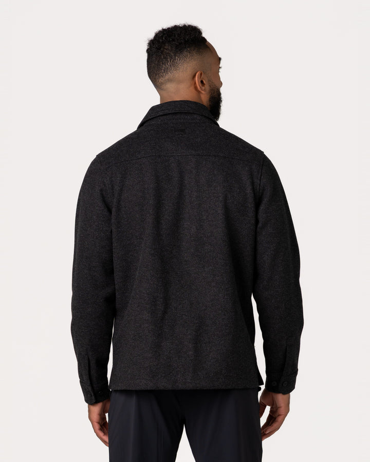 MEN'S BLACK DAYBREAK SHIRT JACKET