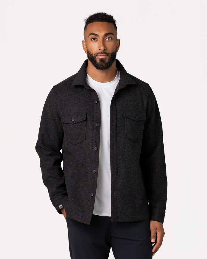 MEN'S BLACK DAYBREAK SHIRT JACKET