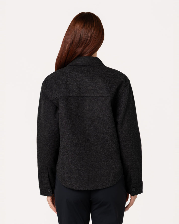 BLACK DAYBREAK SHIRT JACKET