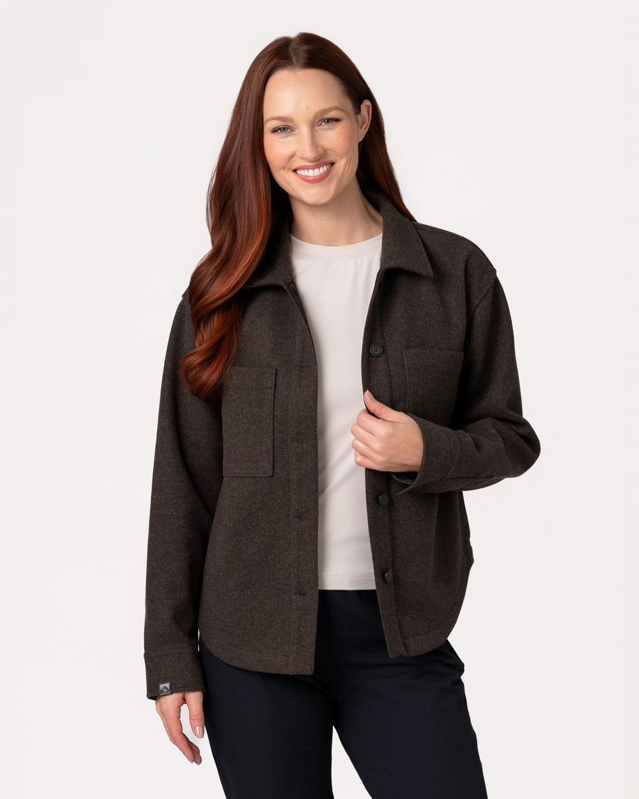 ESPRESSO DAYBREAK SHIRT JACKET
