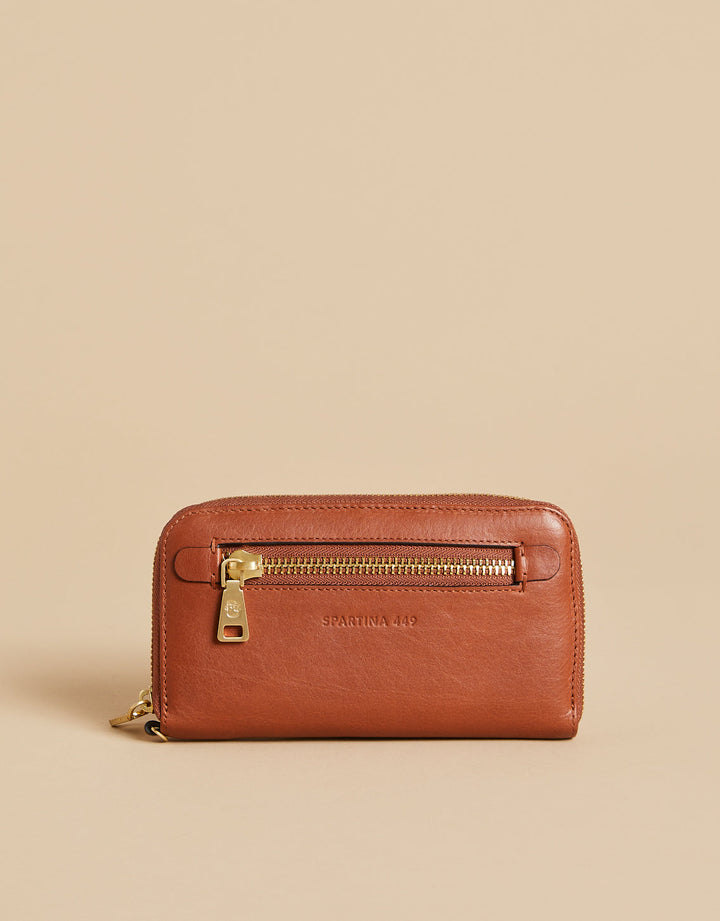 SADDLE BROWN SIREN 449 WALLET