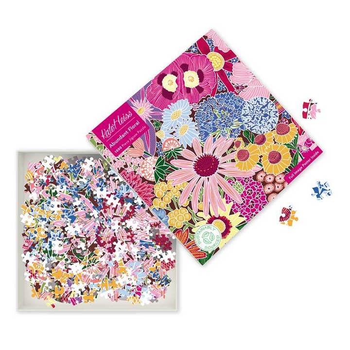 ABUNDANT FLORAL 1000 PIECE PUZZLE
