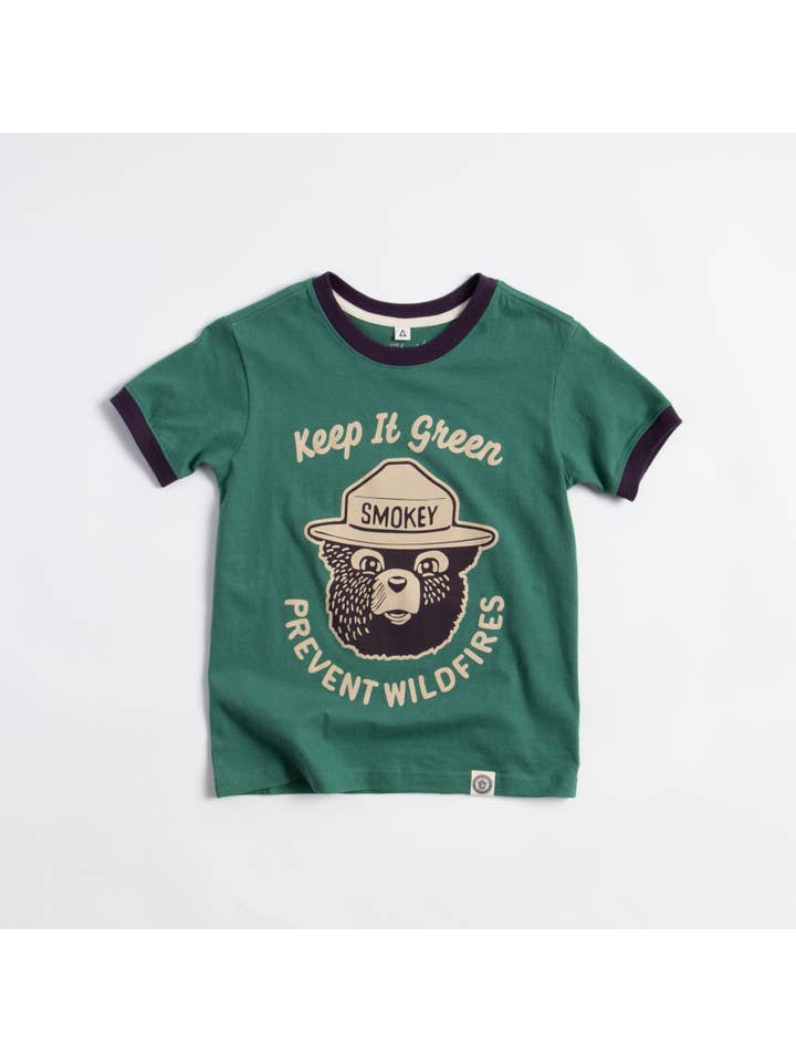 YOUTH KEEP IT GREEN SMOKEY TEE