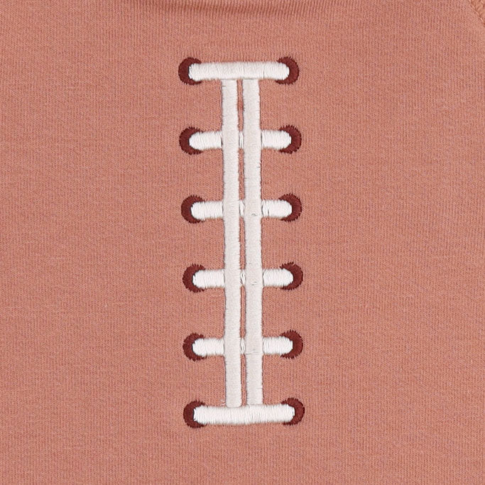 FOOTBALL LACES RAGLAN SWEATSHIRT & JOGGER SET