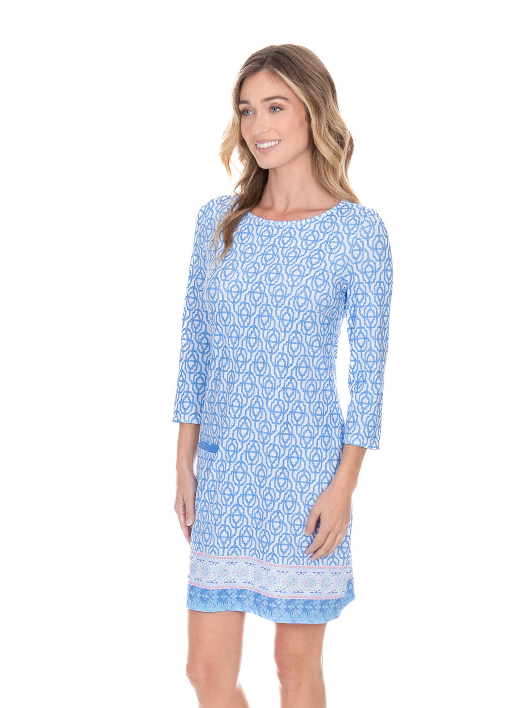 LAKE COMO CABANA SHIFT DRESS
