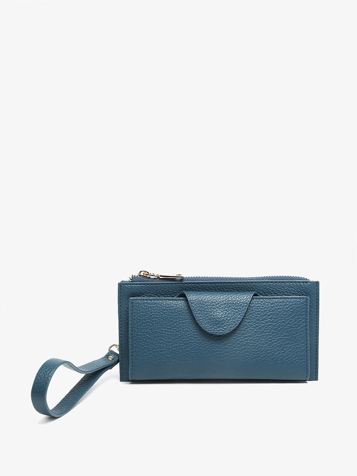 KAYLA RFID SNAP WALLET WRISTLET