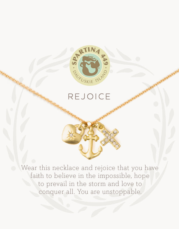 Sea La Vie Rejoice / FAITH HOPE LOVE Necklace
