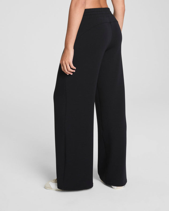 SPANX Air Essentials Black Wide Leg Pant