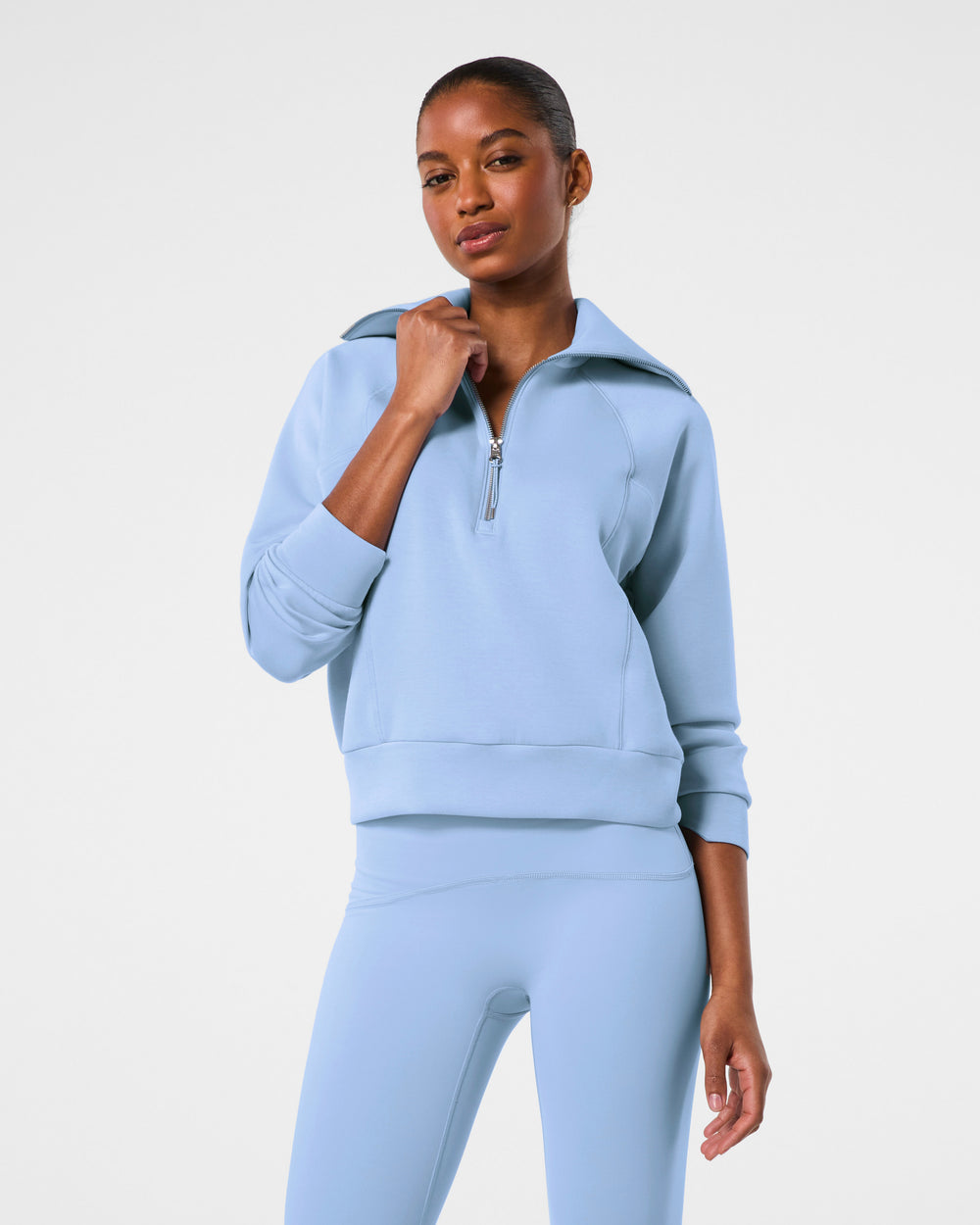 SPANX HYDRANGEA AIRESSENTIALS HALF ZIP
