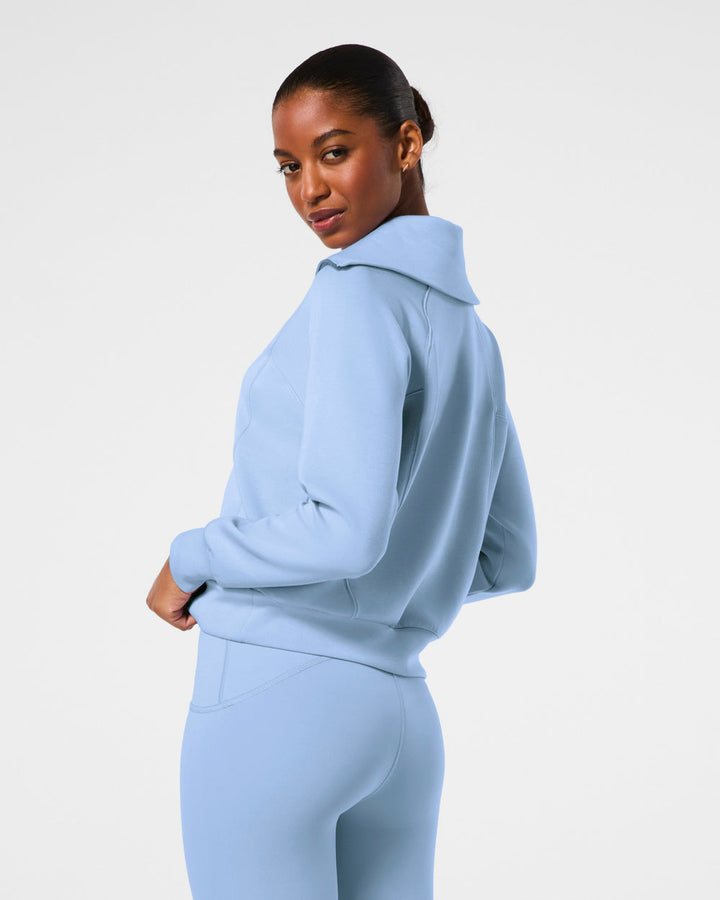 SPANX HYDRANGEA AIRESSENTIALS HALF ZIP