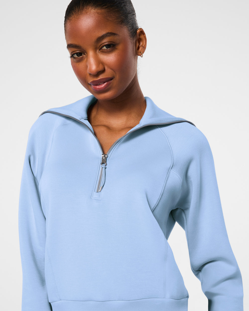 SPANX HYDRANGEA AIRESSENTIALS HALF ZIP