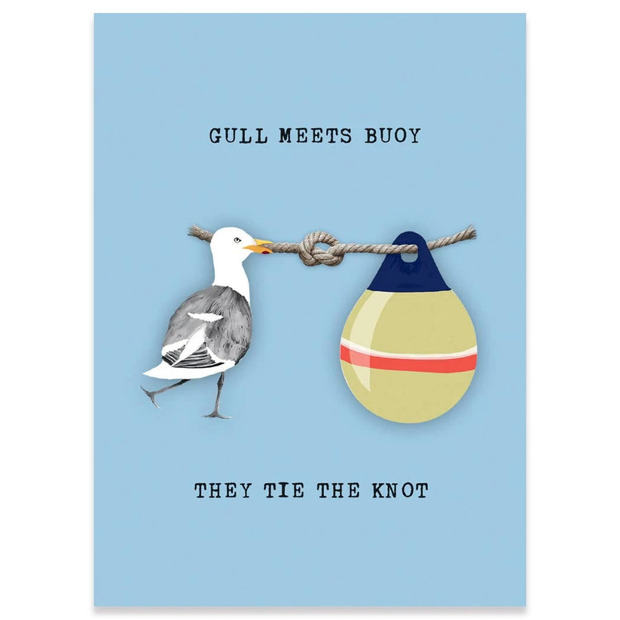 GULL MEETS BUOY CARD
