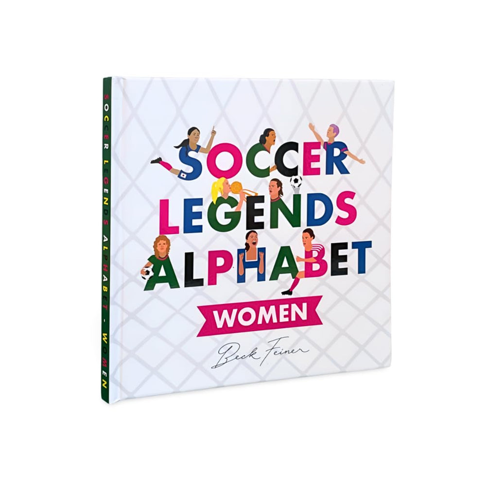 SOCCER LEGENDS ALPHABET - WOMEN BOOK
