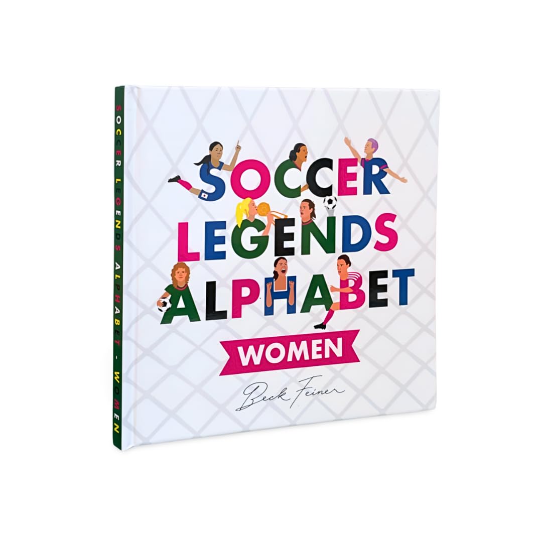 SOCCER LEGENDS ALPHABET - WOMEN BOOK
