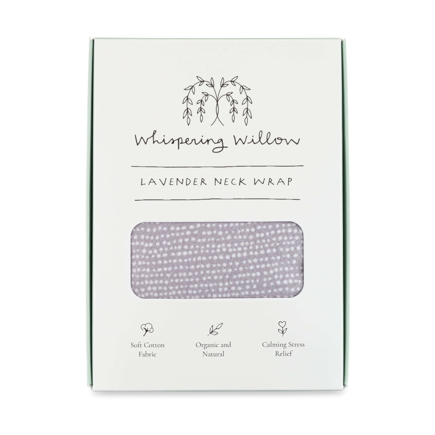 Aromatherapy Tranquil Grey Lavender Neck Wrap
