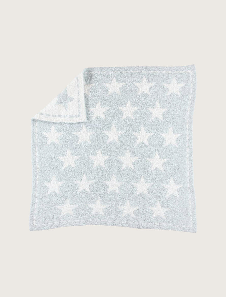 AQUA ICE WHITE COZYCHIC DREAM RECEIVING BLANKET