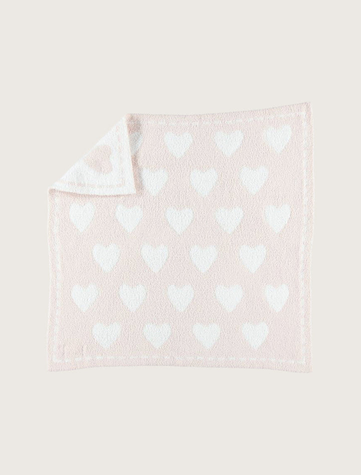 PINK WHITE COZYCHIC DREAM RECEIVING BLANKET