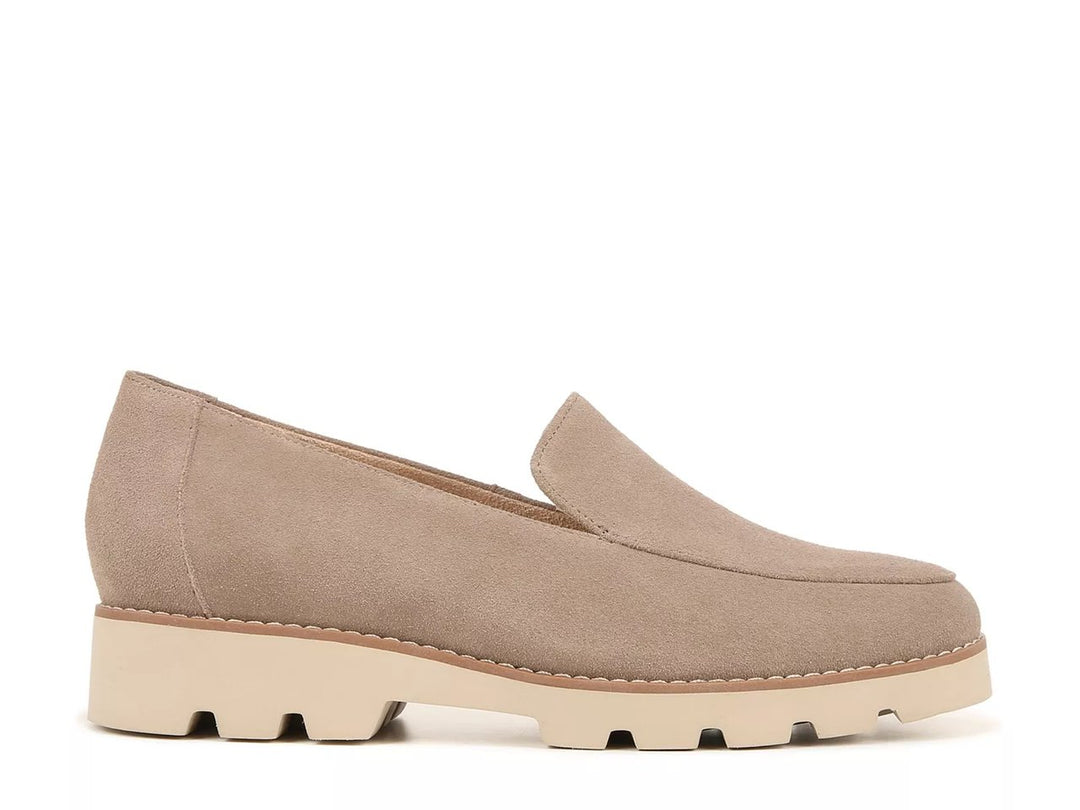 KENSLEY TAUPE LUG SOLE LOAFER